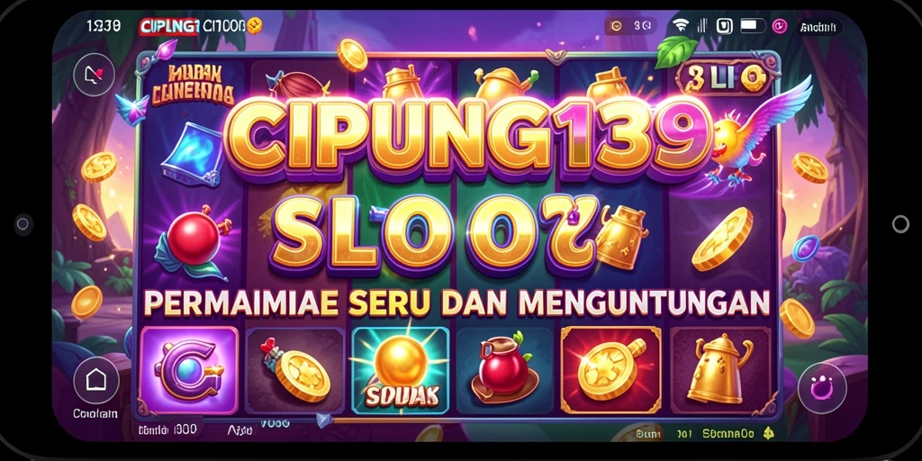 Screenshot utama menampilkan gameplay Slot yang seru dan interaktif.