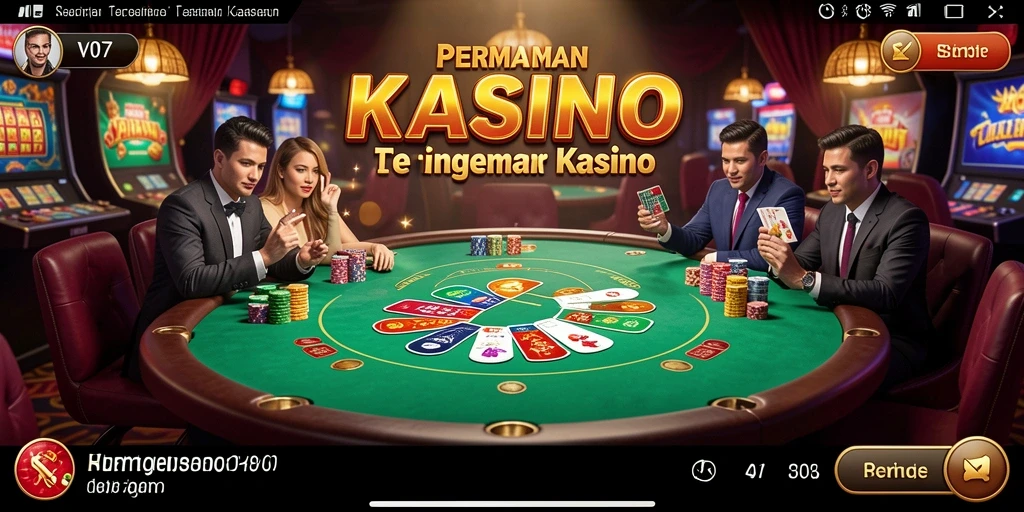 Tangkapan layar permainan Kasino V07 dengan grafis menarik dan gameplay menawan.