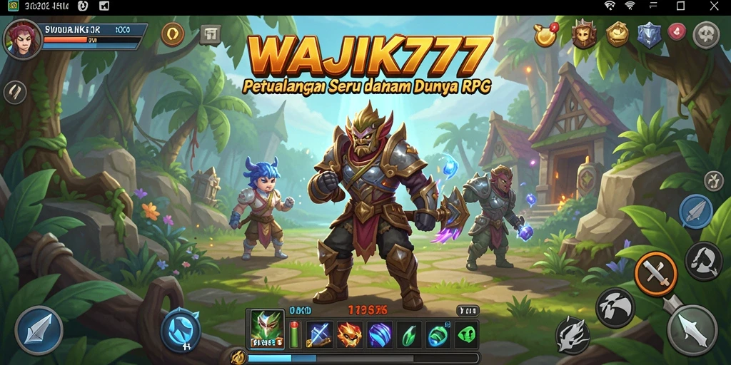 Tampilan gameplay seru dan mendebarkan dari WAJIK777.