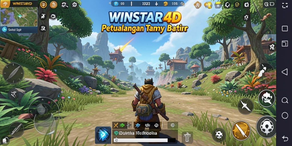 Gameplay menakjubkan dalam dunia terbuka yang luas.